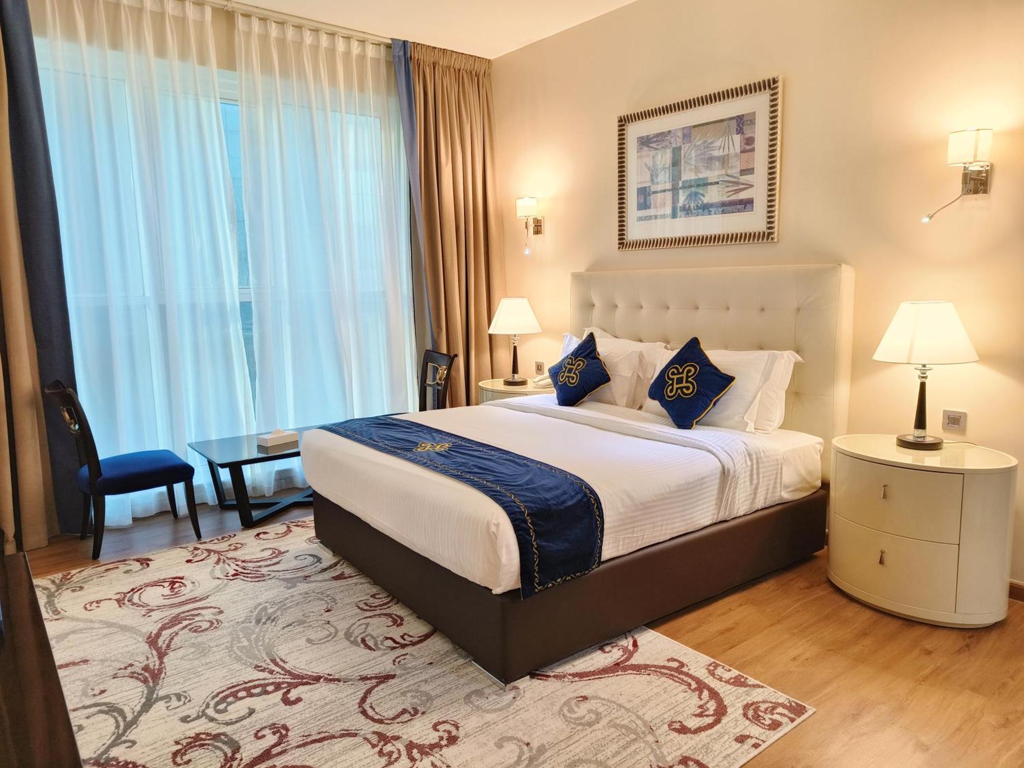 Seven Seas Hotel Dubai Exterior foto