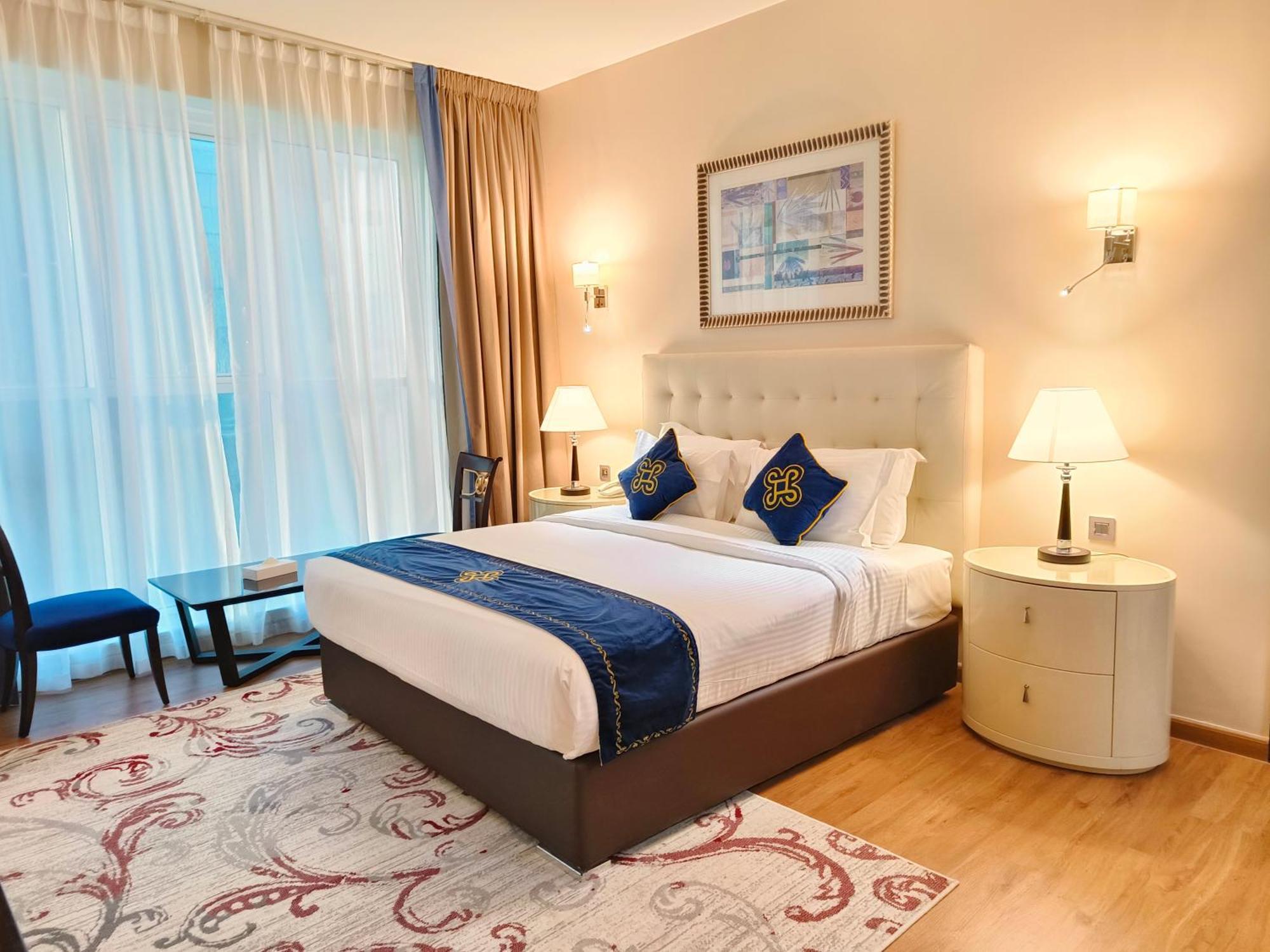 Seven Seas Hotel Dubai Exterior foto