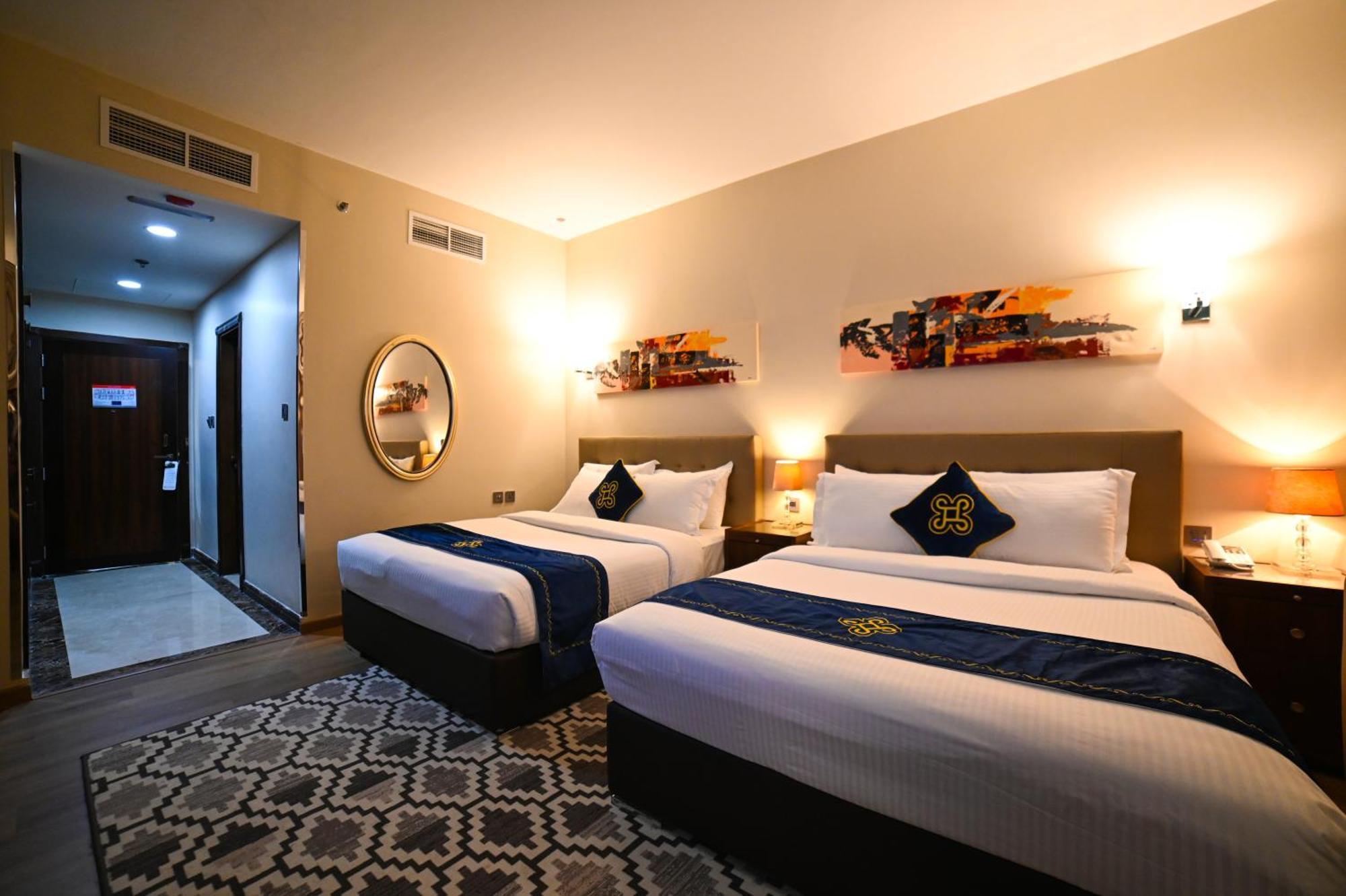 Seven Seas Hotel Dubai Exterior foto