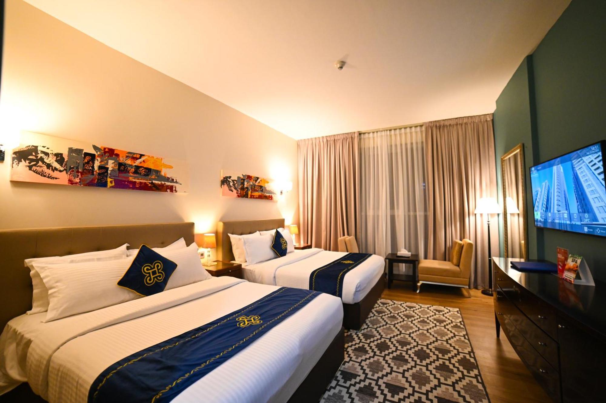 Seven Seas Hotel Dubai Exterior foto