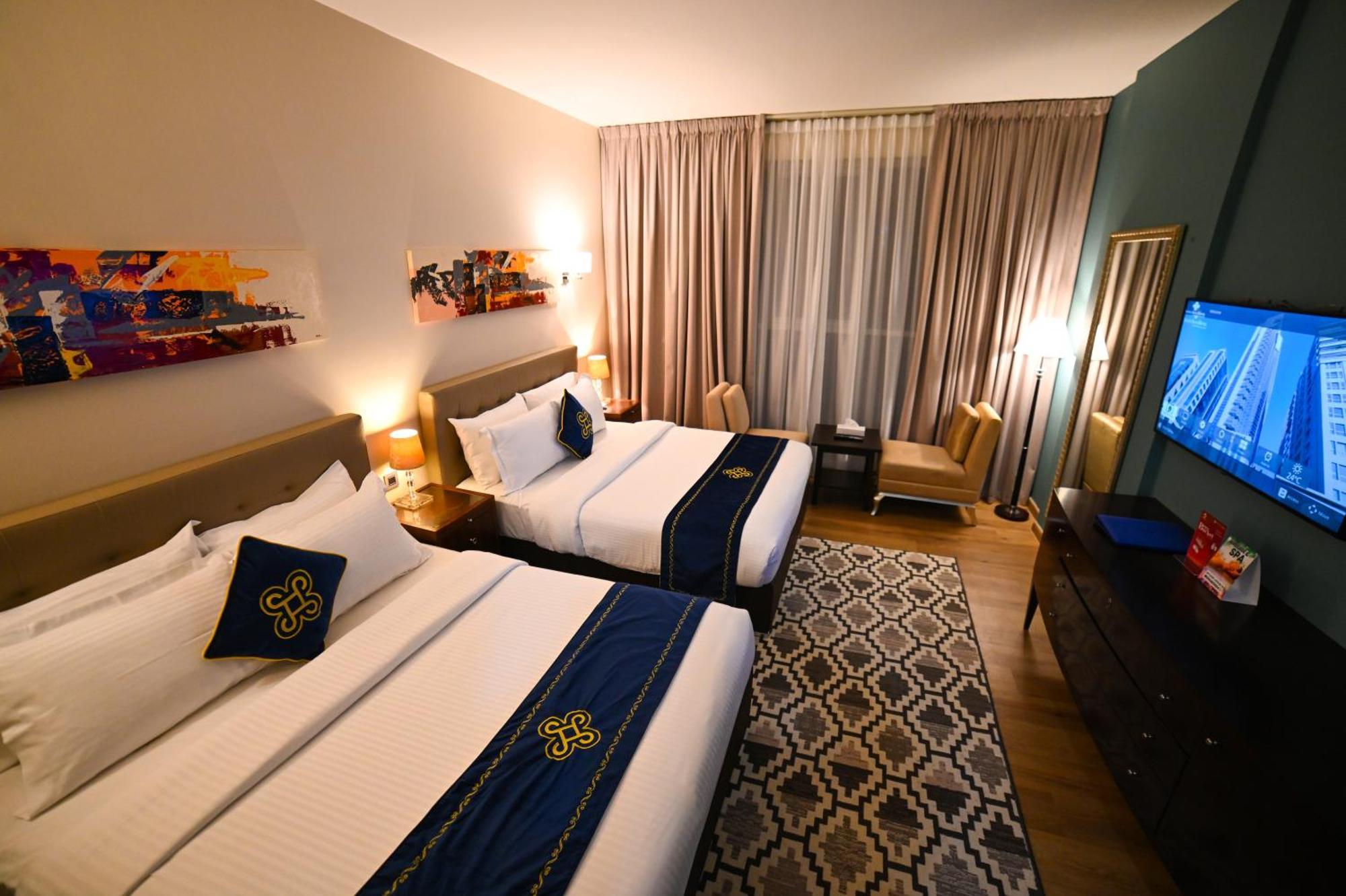 Seven Seas Hotel Dubai Exterior foto